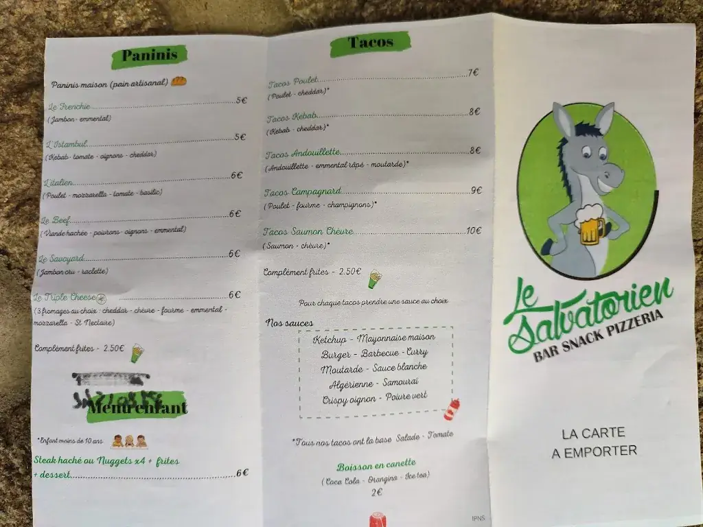 Menu_Le Salvatorien_Saint-Sauveur-en-Rue_image_1