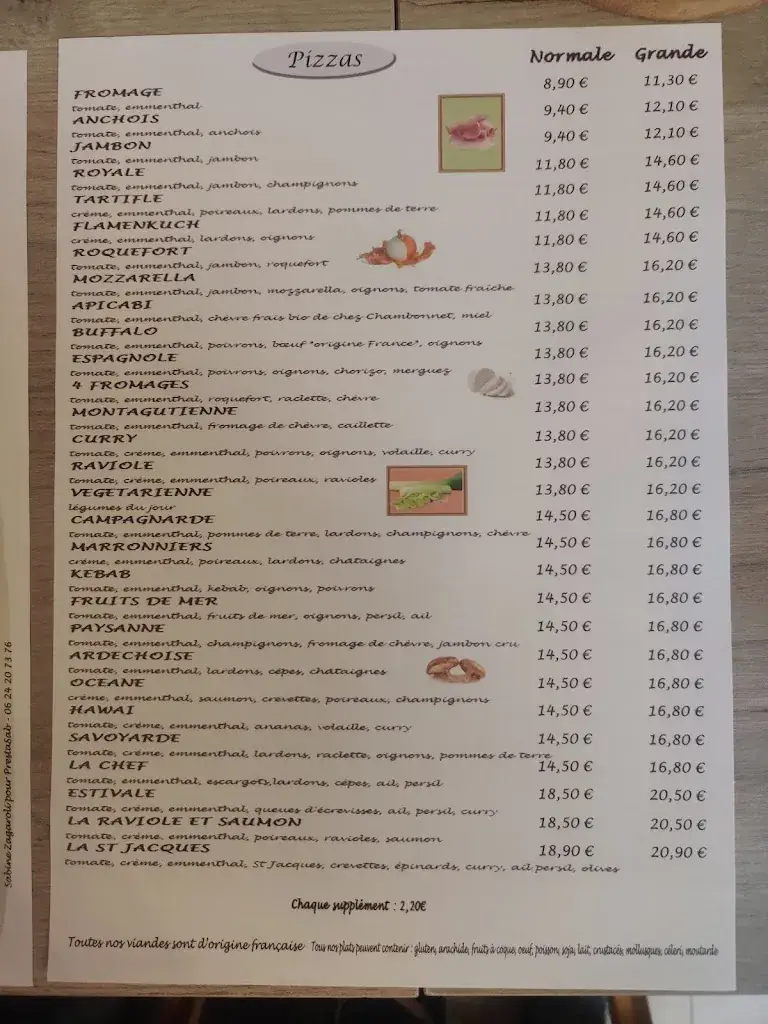 Menu_Les Marronniers_Saint-Sauveur-de-Montagut_image_1