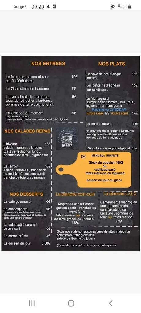 Menu_Le grand Café_Saint-Sernin-sur-Rance_image_3