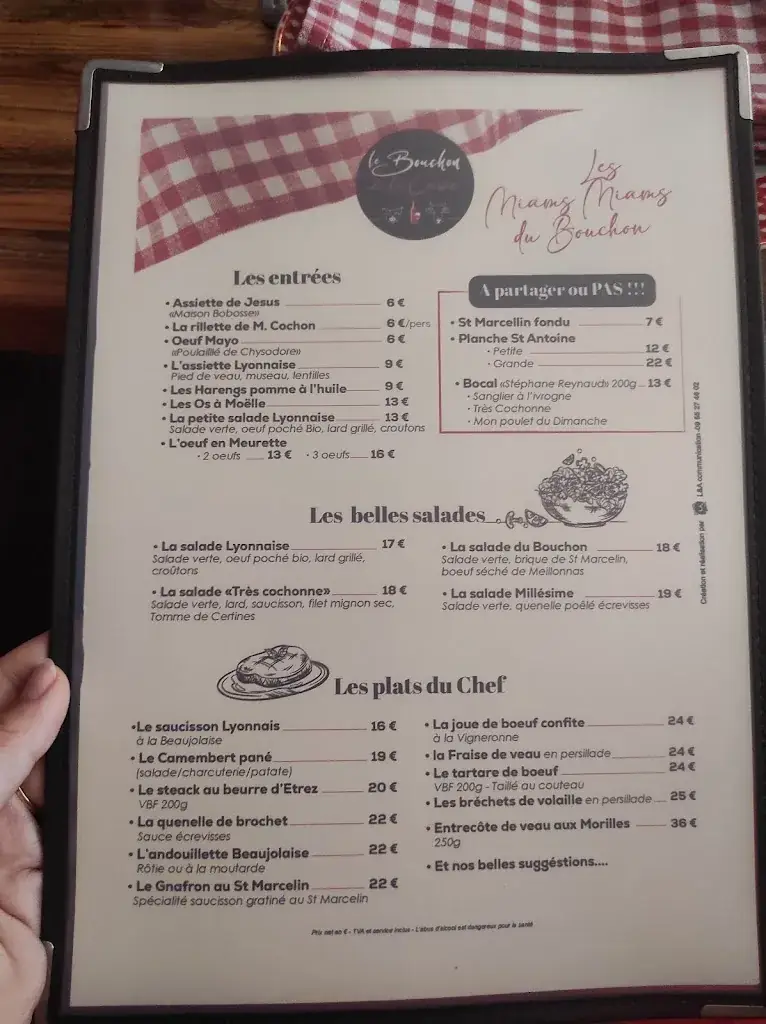 Le bouchon de la cave restaurant à Bourg-en-Bresse