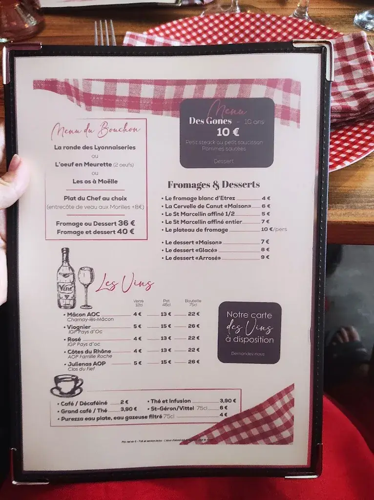 Menu_Le bouchon de la cave_Bourg-en-Bresse_immagine_3