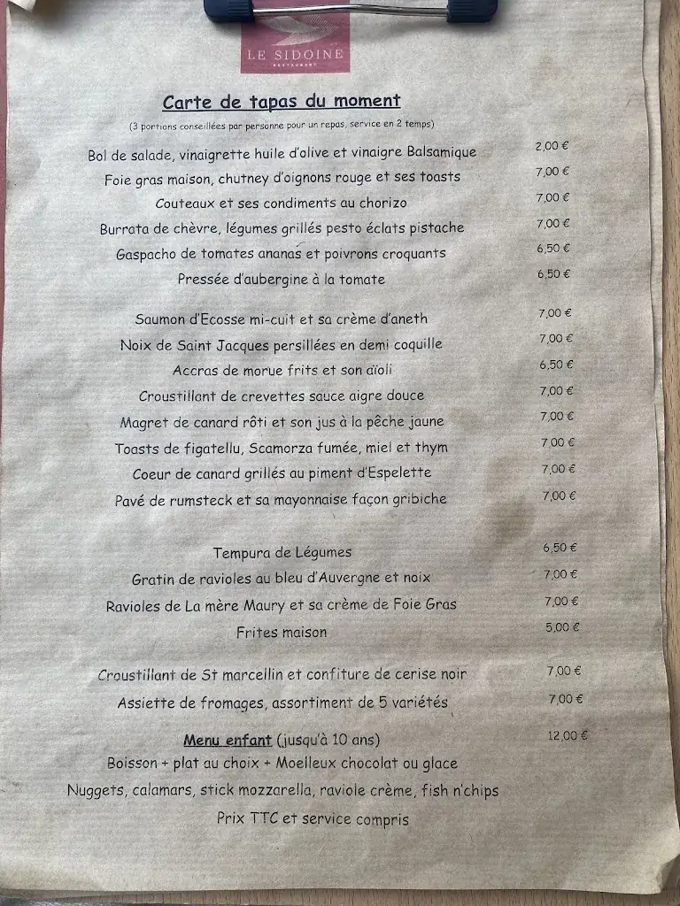 Menu_Bistrot Sidoine_Saint-Restitut_image_3