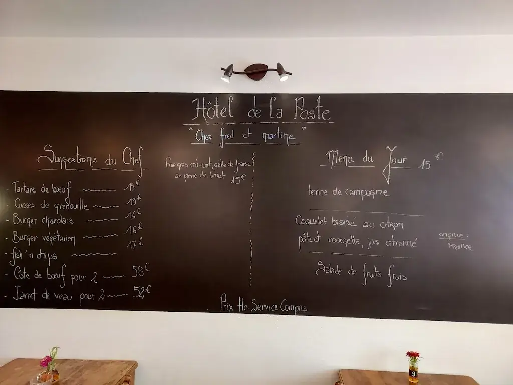 Menu_Hôtel de la poste_Saint-Symphorien-de-Lay_image_2