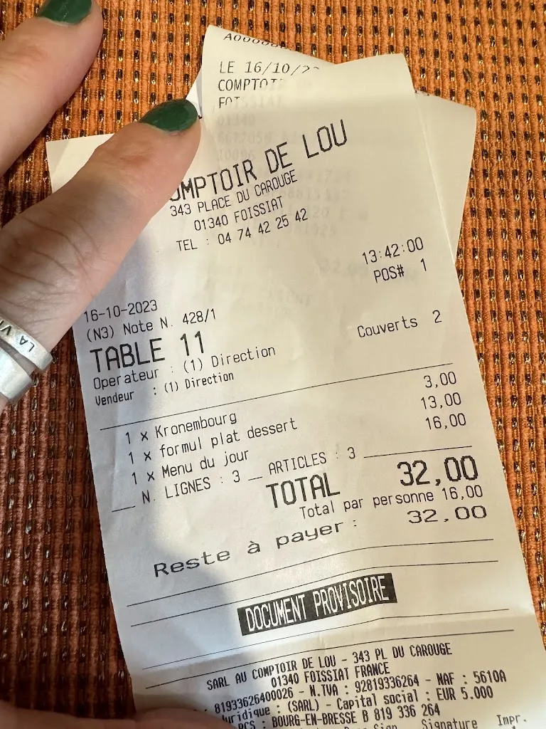 jessy FOSTER_Au Comptoir Dé Lou'_Foissiat_review