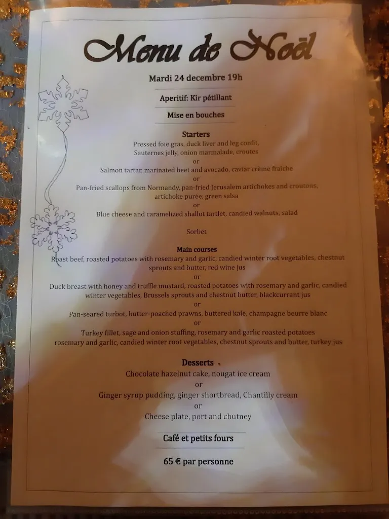 Menu_L'Ascenseur Restaurant_Saint-Savin_image_1