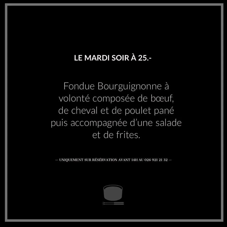 Menu_La Croix Blanche Epagny Sàrl_Epagny_immagine_4