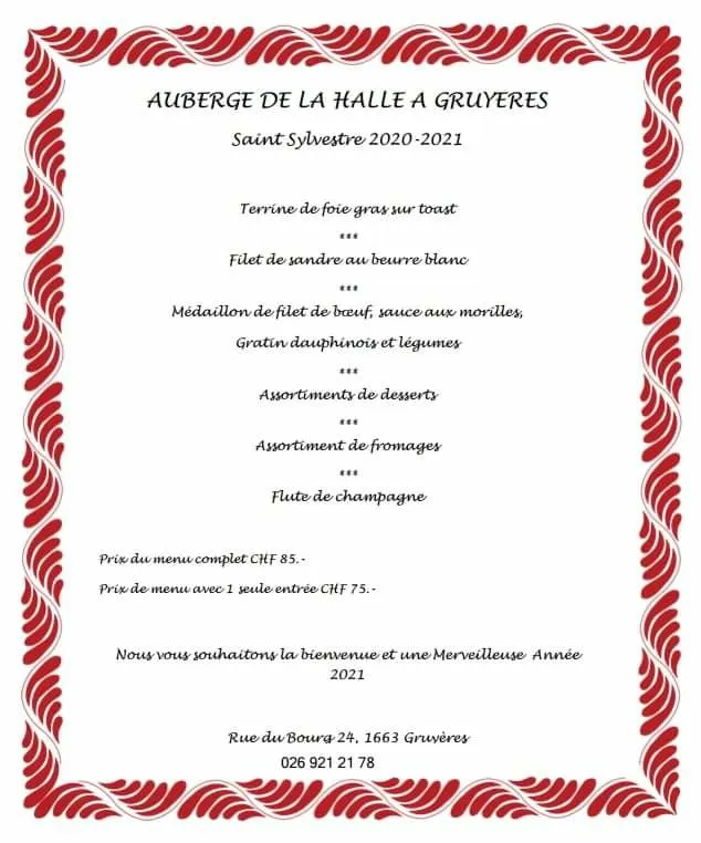 Menu_Auberge de la Halle_Gruyères_image_4