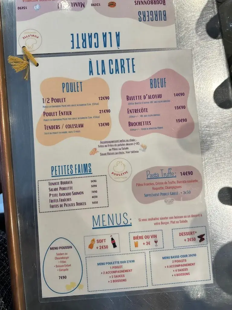 Menu_POULETTE_Saint-Pourçain-sur-Sioule_image_1