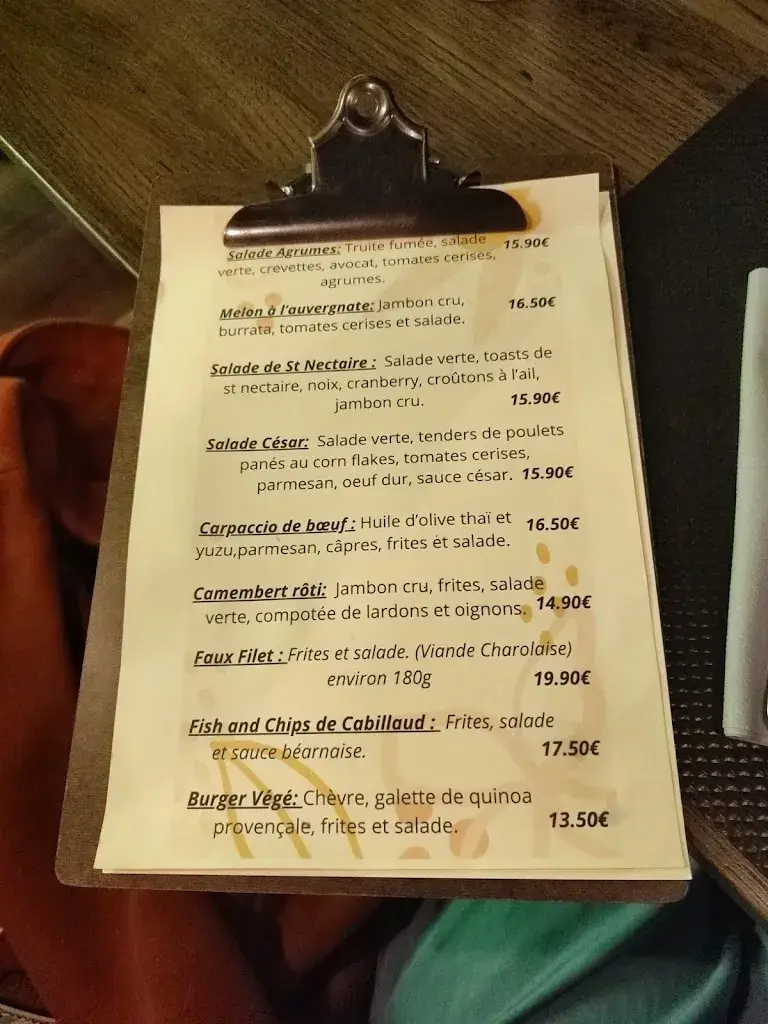 Menu_Mafrani's_Saint-Pourçain-sur-Sioule_immagine_1