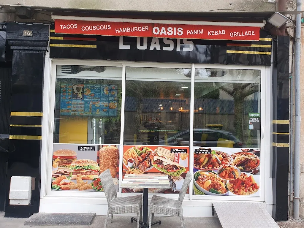 L'oasis ristorante a Saint-Pourçain-sur-Sioule