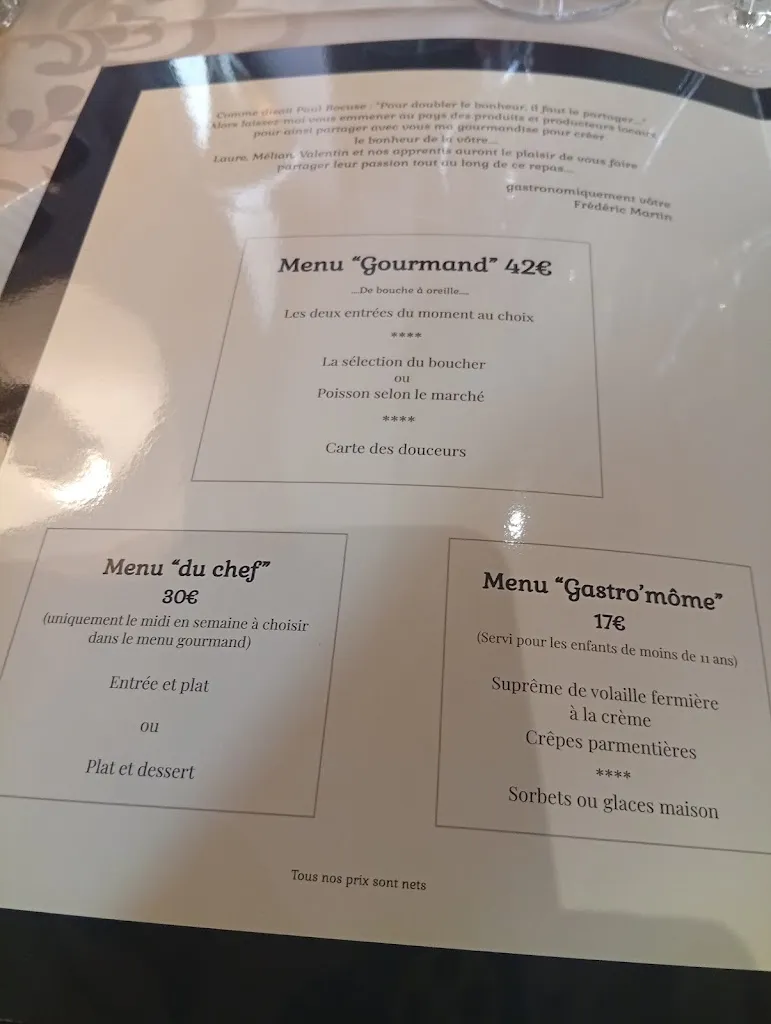 Menu_La Table Bagésienne_Bâgé-le-Châtel_image_2