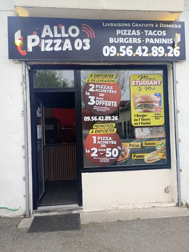 Allo Pizza 03 restaurant in Saint-Pourçain-sur-Sioule