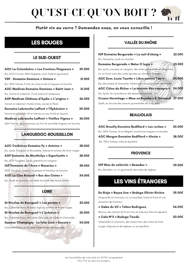 Menu_Restaurant Le Mouton Noir - Luz Saint Sauveur_Luz-Saint-Sauveur_immagine_3