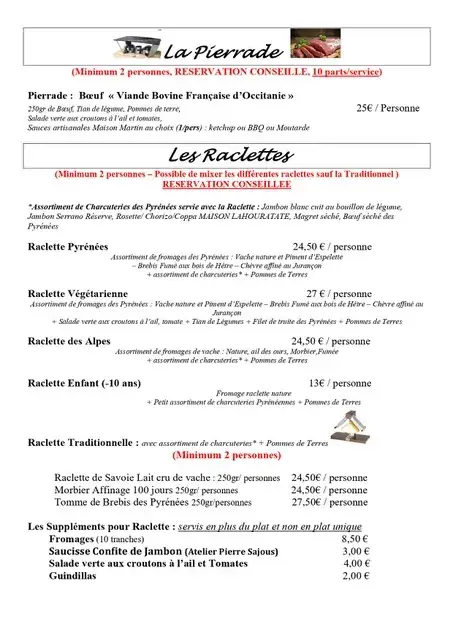 Menu_O'Fromages | Restaurant | Luz Saint Sauveur_Luz-Saint-Sauveur_image_2