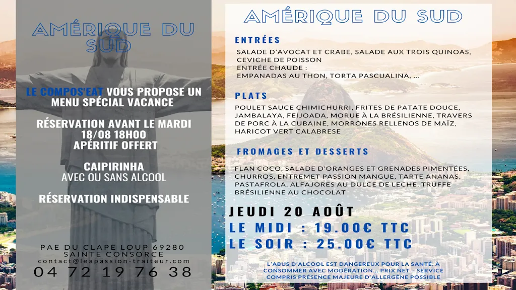 Menu_Les buffets de Léa_Sainte-Consorce_image_1