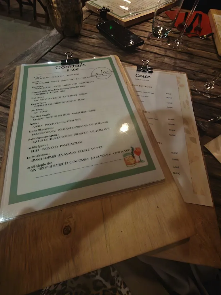 Menu_Le Ma Restaurant_Sainte-Colombe_image_1