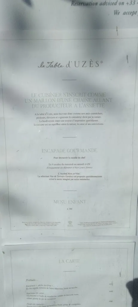 Menu_La Table D'Uzès_Uzès_image_2