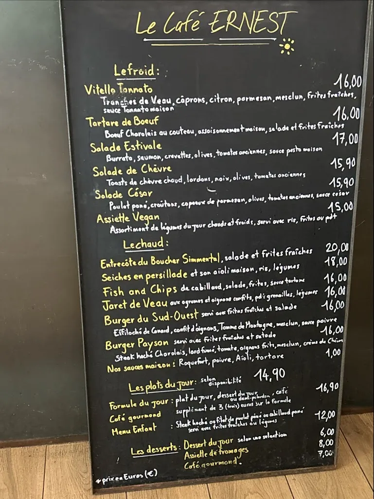 Menu_Le Café Ernest_Uzès_immagine_3