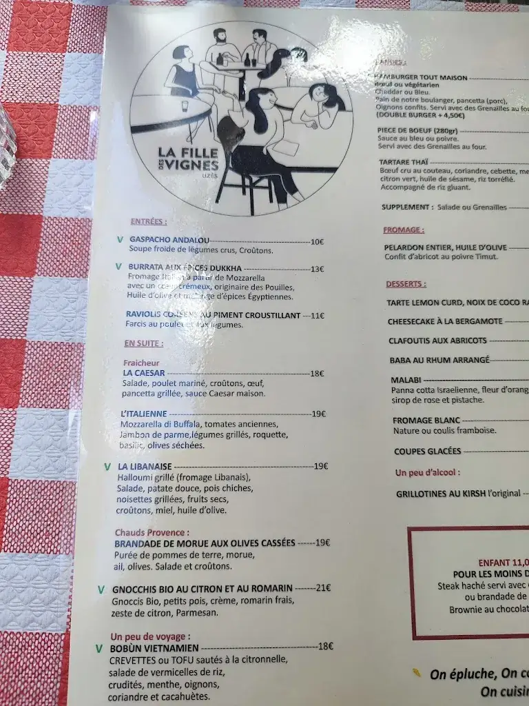 Menu_La Fille des Vignes_Uzès_image_4