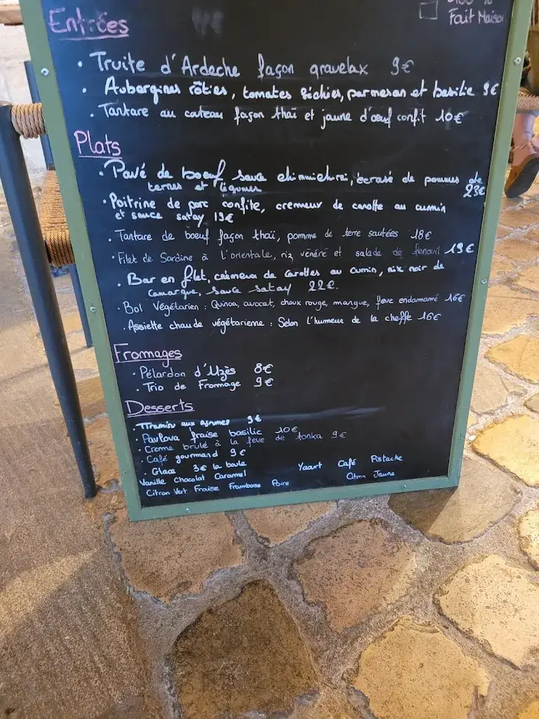 Menu_La Voute_Uzès_image_1
