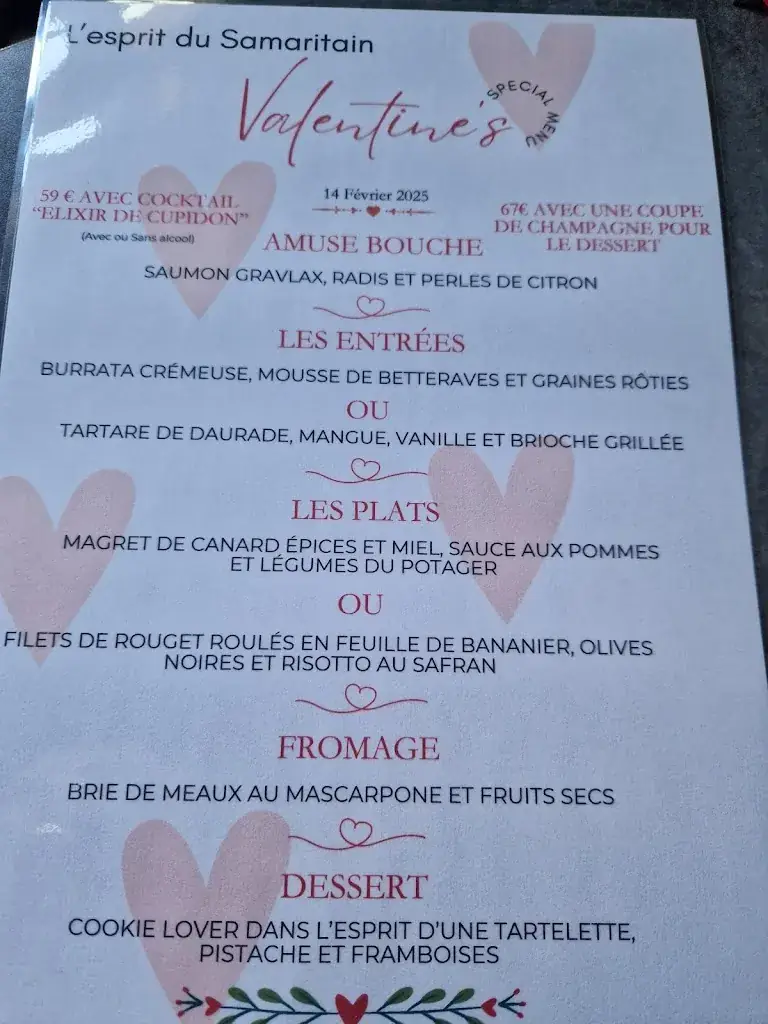 Menu_LESPRIT DU SAMARITAIN_Uzès_image_1