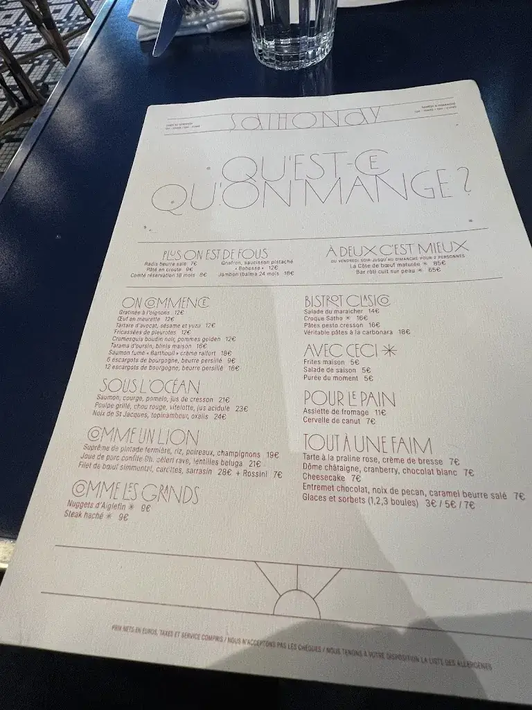 Menu_Brasserie SATHONAY_Lyon_immagine_2