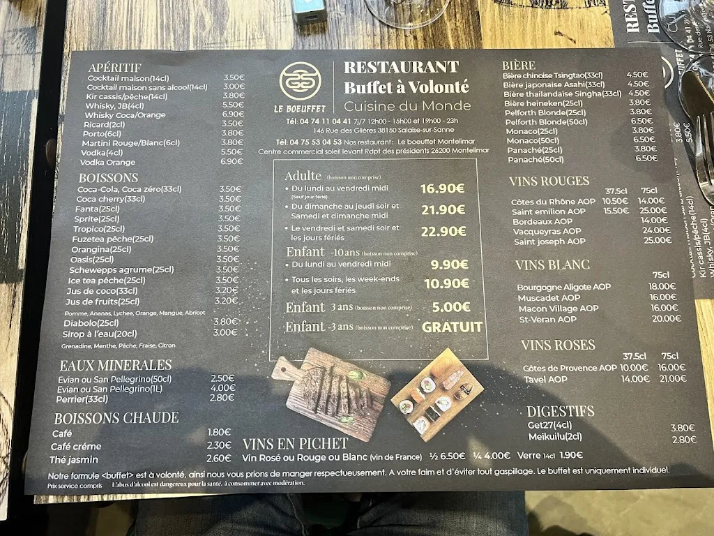 Menu_Le Boeuffet Salaise_Salaise-sur-Sanne_image_1