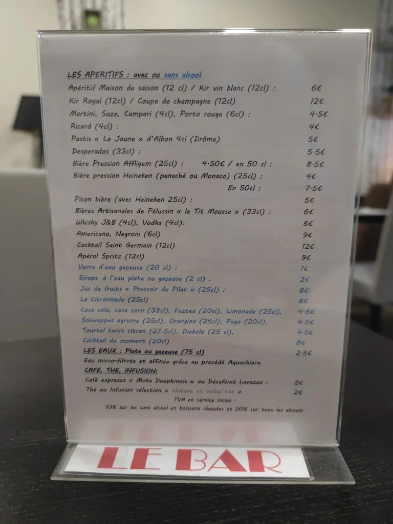 Menu_Restaurant A 4 Mains_Salaise-sur-Sanne_image_2