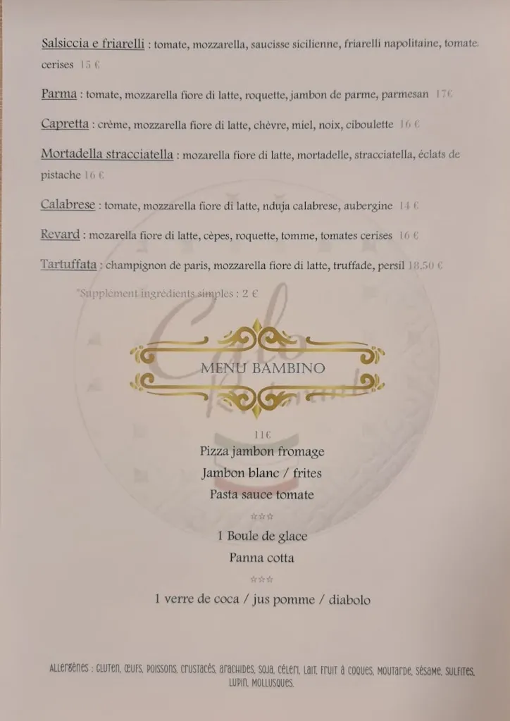 Menu_CALO RISTORANTE_Aix-les-Bains_image_3