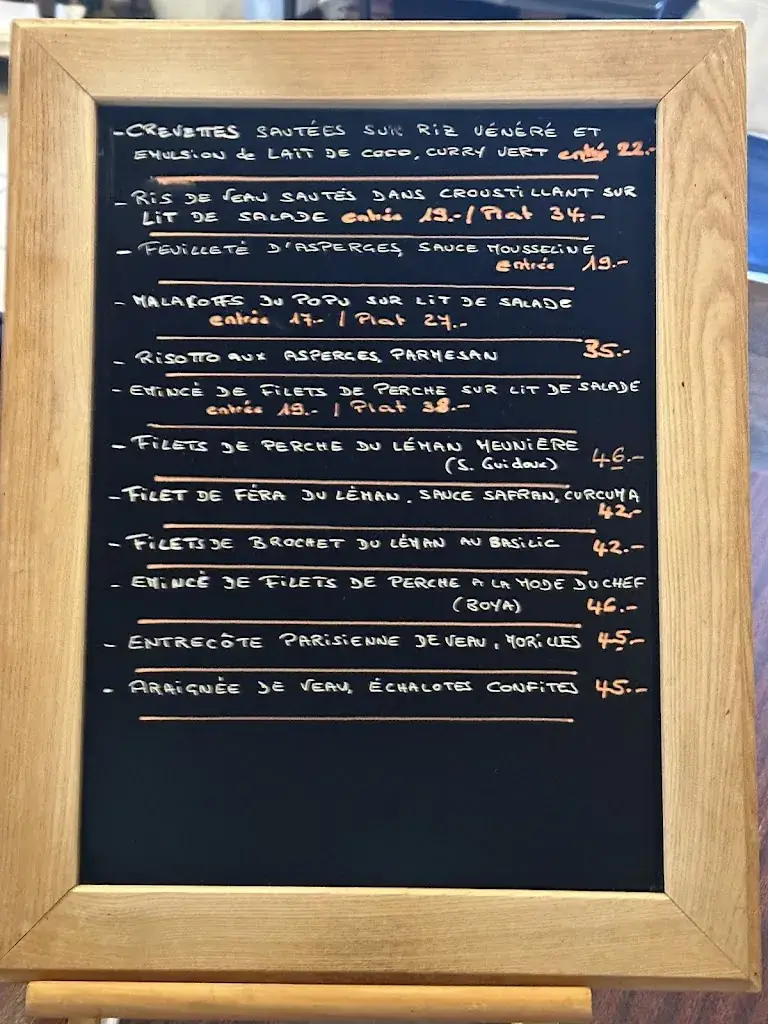 Menu_Restaurant Populaire_Lausanne_immagine_1