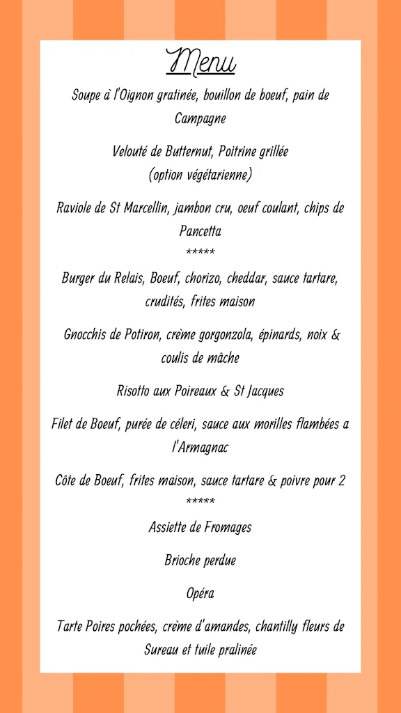 Menu_Le Relais Des Villards_Séez_image_3