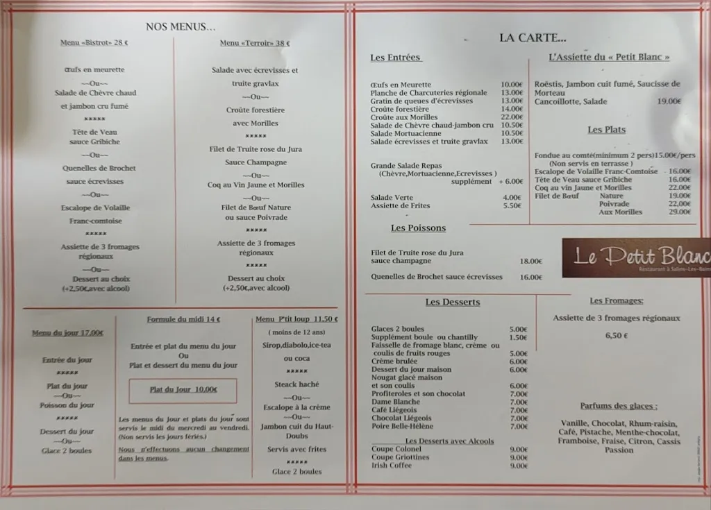 Menu_Le Petit Blanc_Salins-les-Bains_image_4