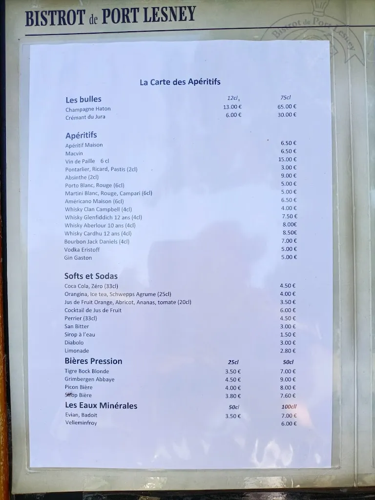 Menu_Le Bistrot de Port Lesney_Port-Lesney_image_2