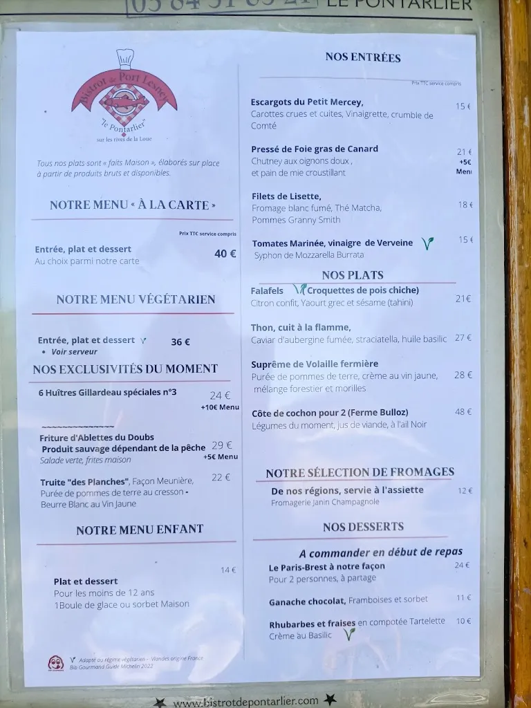 Menu_Le Bistrot de Port Lesney_Port-Lesney_image_3