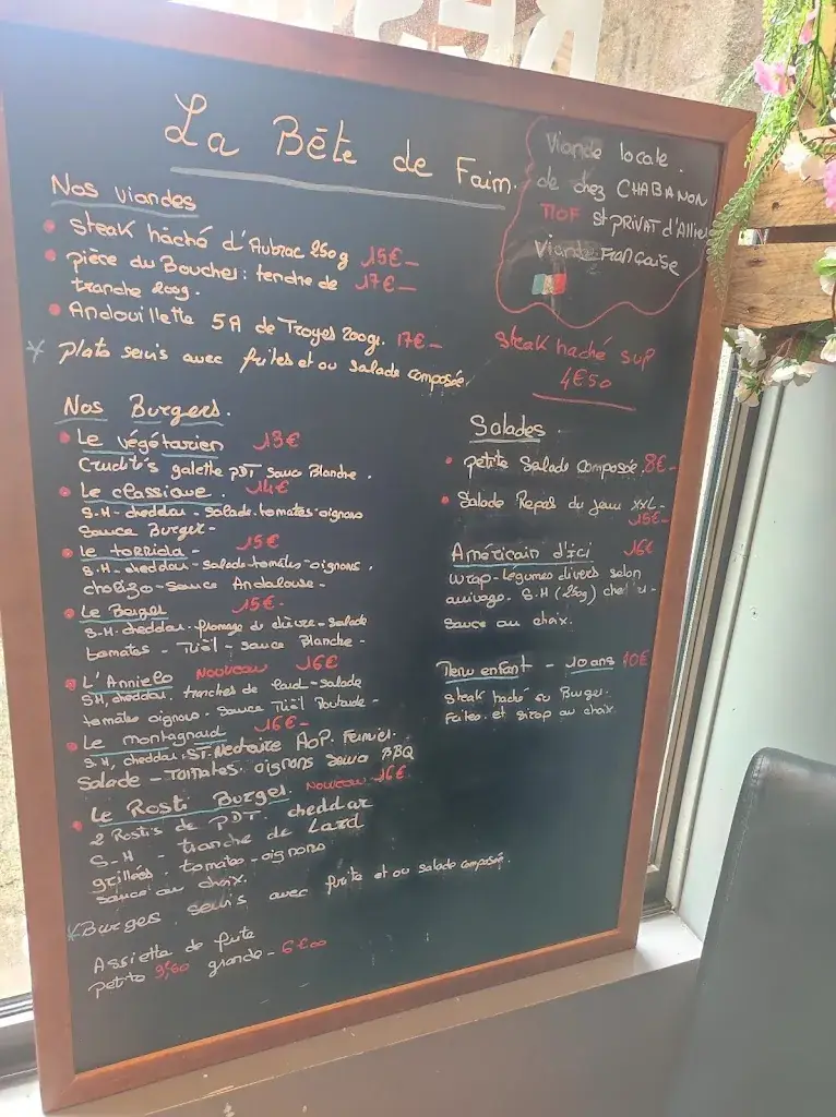 Menu_La bête de faim_Saugues_image_2