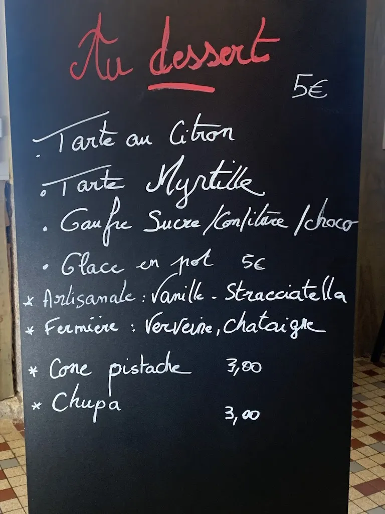 Menu_Le Bistrot Coquelicot_Saugues_image_2