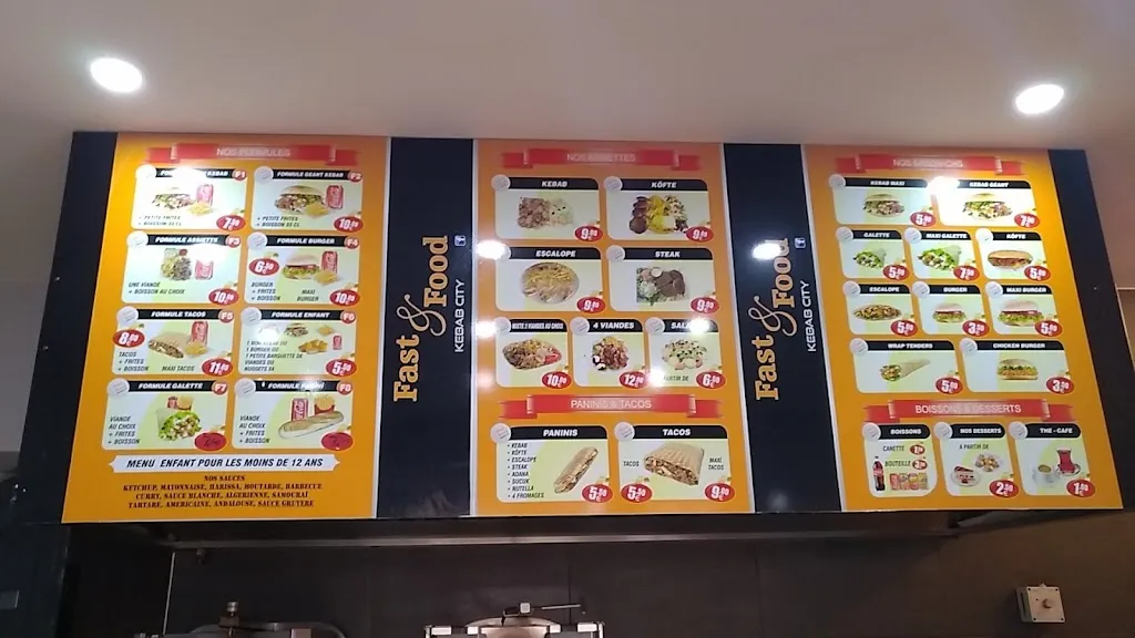 Menu_Fast&food kebab City_Balbigny_image_1
