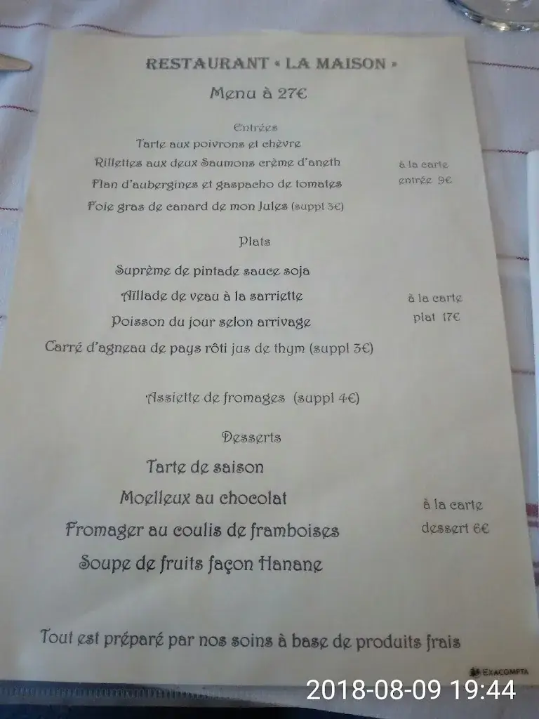 Menu_La Maison_Saulce-sur-Rhône_image_1