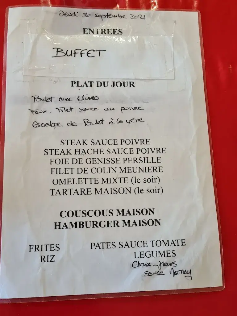 Menu_Le Disque Bleu..Relais routier.._Cliousclat_image_1