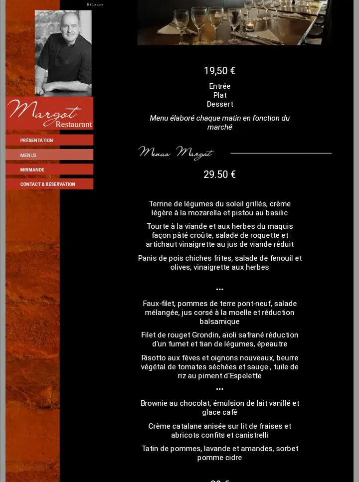 Menu_Restaurant Margot Mirmande Drôme_Mirmande_image_4