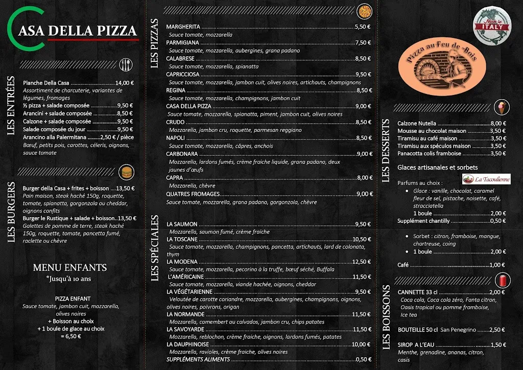 Menu_Casa Della Pizza_Sillans_immagine_2