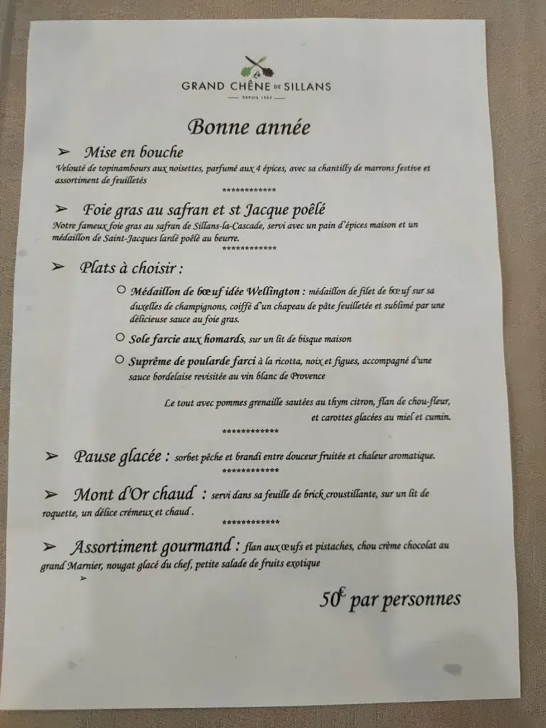 Menu_Restaurant Le grand chêne de Sillans_Sillans-la-Cascade_image_3