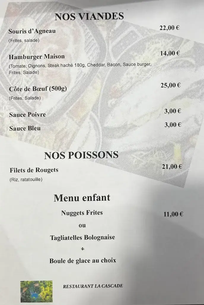 Menu_Restaurant La Cascade_Sillans-la-Cascade_image_2