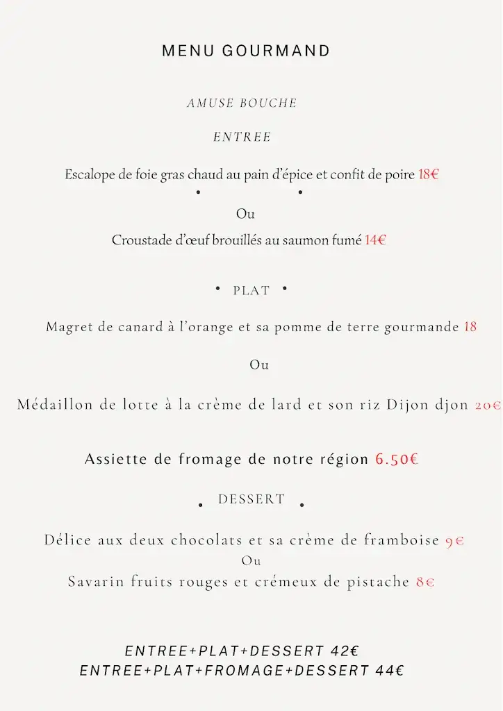 Menu_Auberge des Tilleuls_Souvigny_image_1