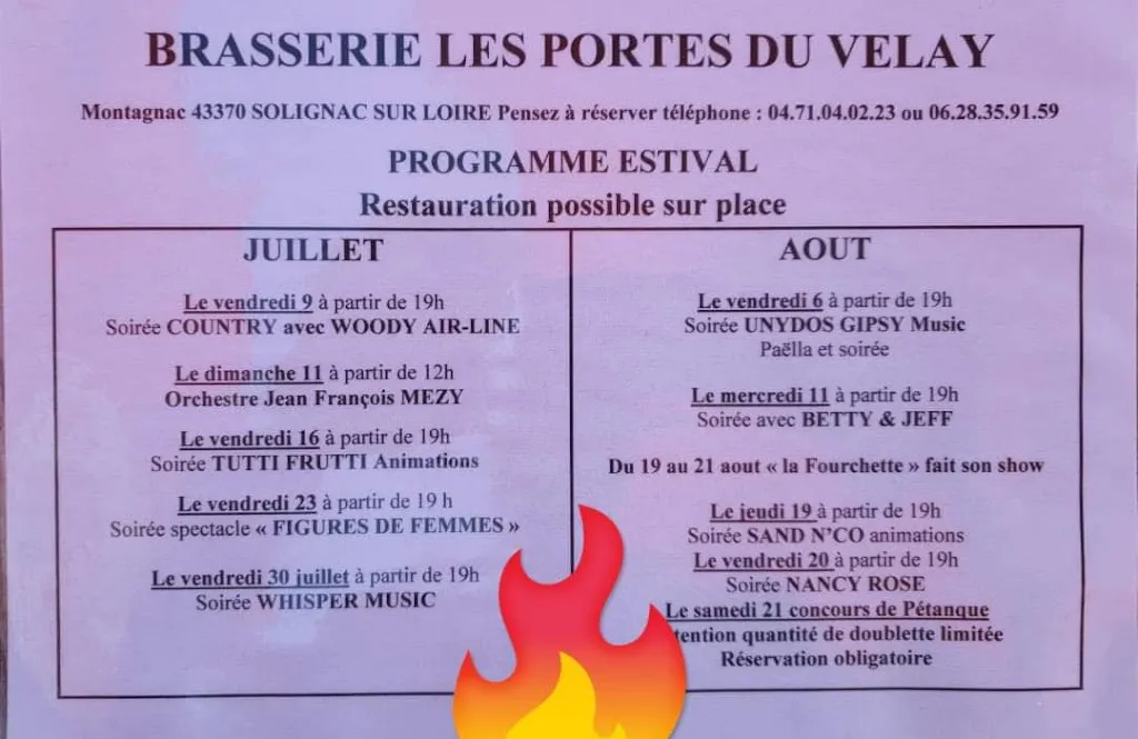 Menu_La Fourchette Auvergnate_Solignac-sur-Loire_image_4