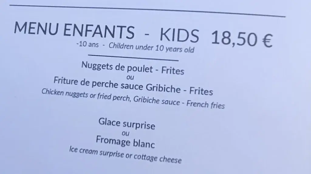 Menu_Le Bistrot du Port de Sevrier_Sevrier_image_1