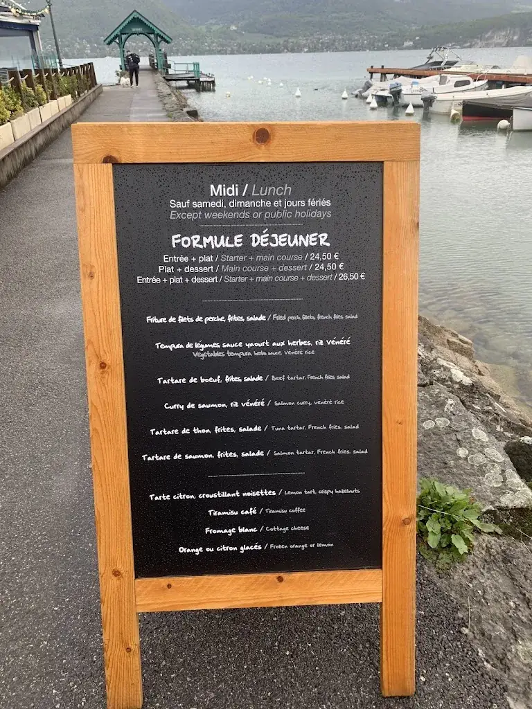 Menu_Le Bistrot du Port de Sevrier_Sevrier_image_2