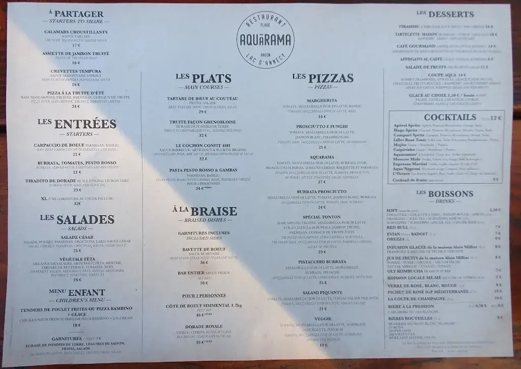 Menu_Restaurant L'Aquarama_Talloires-Montmin_image_3