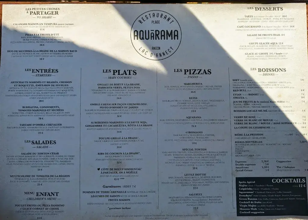 Menu_Restaurant L'Aquarama_Talloires-Montmin_image_4