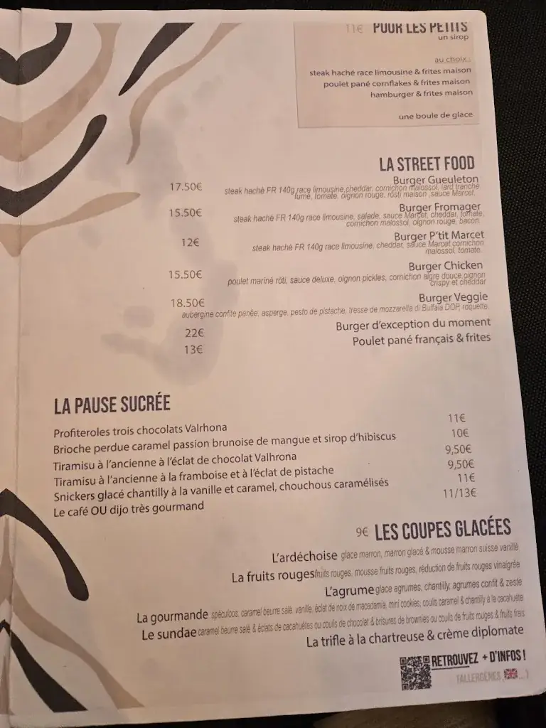Menu_Chez Marcet - Maitre Restaurateur_Seyssins_image_1